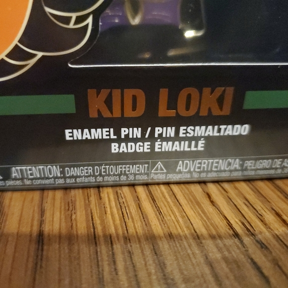 Funko Pop! Marvel Studios LOKI SE - KID LOKI Pin with Stand Target Exclusive NIB - Picture 5 of 9